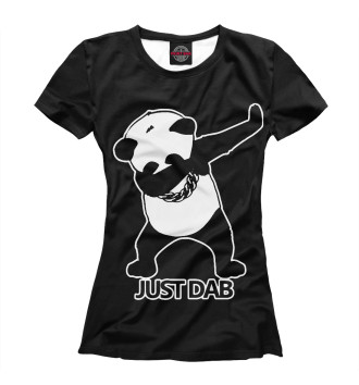 Футболка для девочек Panda dab