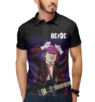 Мужское Поло AC/DC