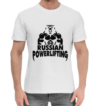 Хлопковая футболка Powerlifting
