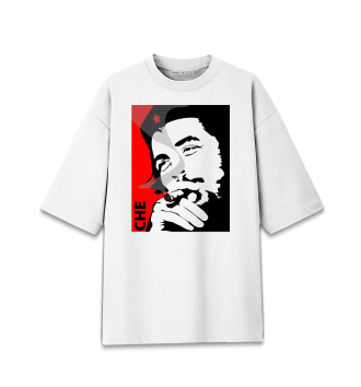 Хлопковая футболка оверсайз Че Гевара