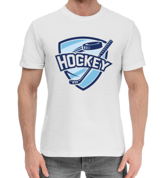 Хлопковая футболка Hockey