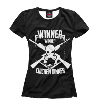 Футболка для девочек Winner Dinner