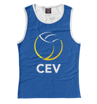 Женская Майка Volleyball CEV (European Volleyball Confederation)