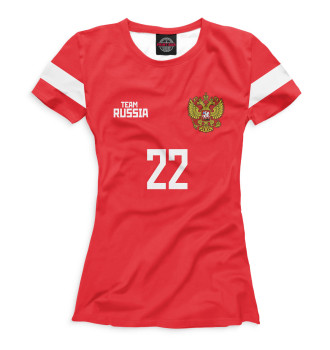 Футболка для девочек Сборная России Дзюба