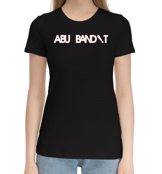Женская Хлопковая футболка Abu bandit