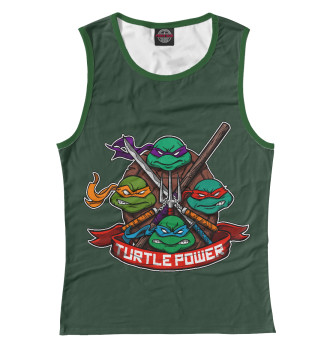 Майка для девочек Turtle Power
