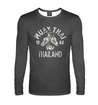 Мужской Лонгслив Muay Thai Thailand Vintage