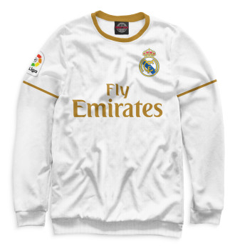 Свитшот для девочек Азар Реал Мадрид форма домашняя 19/20