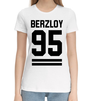 Хлопковая футболка BERZLOY 95