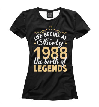 Футболка 1988 - Рождение легенды