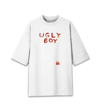 Хлопковая футболка оверсайз Ugly Boy