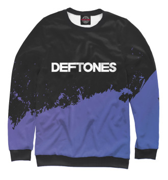 Женский Свитшот Deftones Purple Grunge