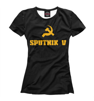 Женская Футболка Sputnik V