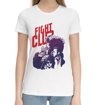 Хлопковая футболка Fight Club