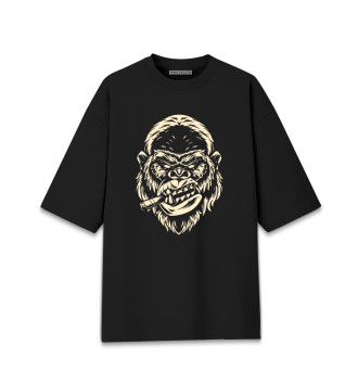 Мужская Хлопковая футболка оверсайз King Kong#6
