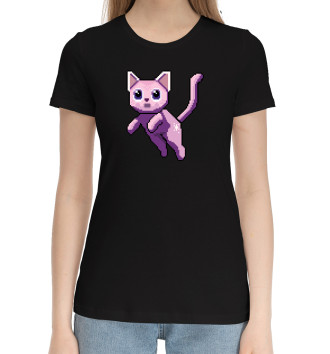 Хлопковая футболка Волшебный кот