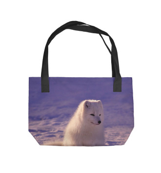 Пляжная сумка Полярная лисица