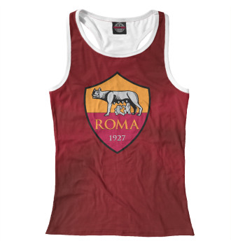 Женская Борцовка FC Roma Red Abstract