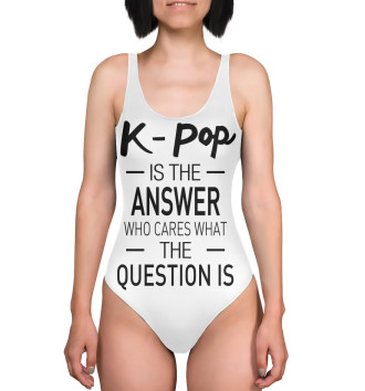 Купальник-боди K-pop