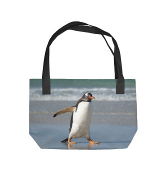 Пляжная сумка пингвин