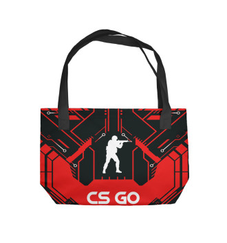 Пляжная сумка Егор в стиле CS GO