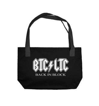Пляжная сумка BTC LTC Back In Block
