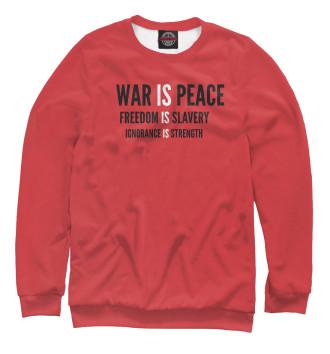 Свитшот для девочек War is Peace
