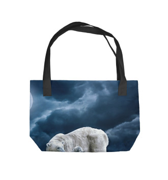 Пляжная сумка Полярные медведи