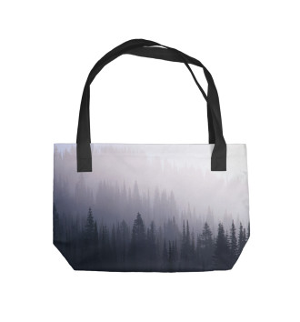 Пляжная сумка Тёмный лес