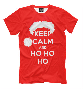 Футболка Keep calm and ho ho ho