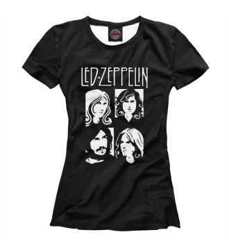 Женская Футболка Led Zeppelin