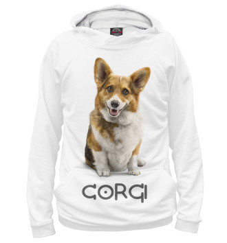 Худи для девочек Corgi Dog