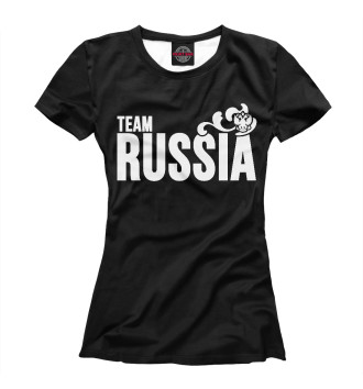 Футболка для девочек Team Russia