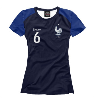 Футболка для девочек Поль Погба - Сборная Франции