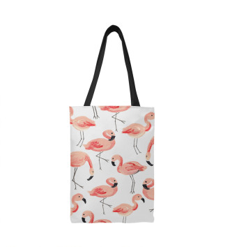 Сумка-шоппер Фламинго