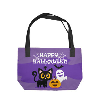 Пляжная сумка Happy Halloween