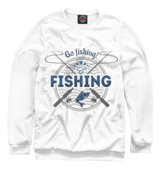 Свитшот для девочек Fishing