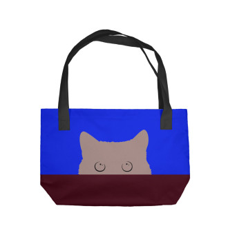 Пляжная сумка Пол котика