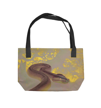 Пляжная сумка Белая змея