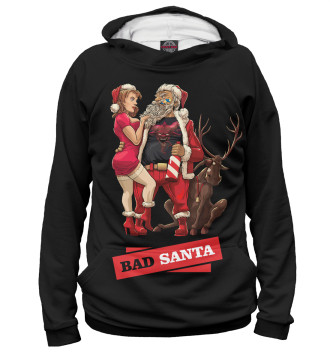 Худи для девочек Bad santa