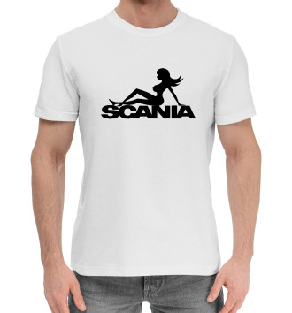 Хлопковая футболка SCANIA
