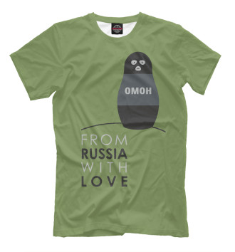 Футболка для мальчиков From Russia with love