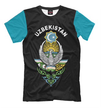 Мужская Футболка Узбекистан