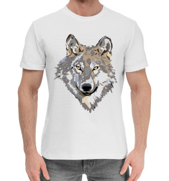 Хлопковая футболка Волки