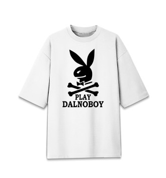 Мужская Хлопковая футболка оверсайз Play dalnoboy