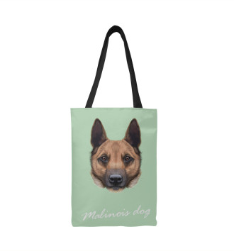Сумка-шоппер Malinois dog