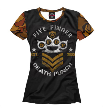 Женская Футболка Five Finger Death Punch