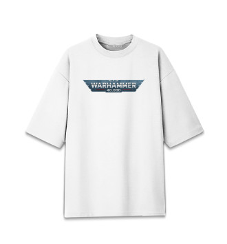 Хлопковая футболка оверсайз Warhammer