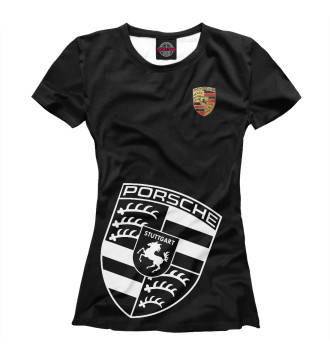 Футболка для девочек Porsche