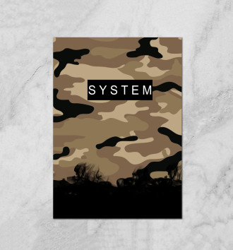  SYSTEM Black